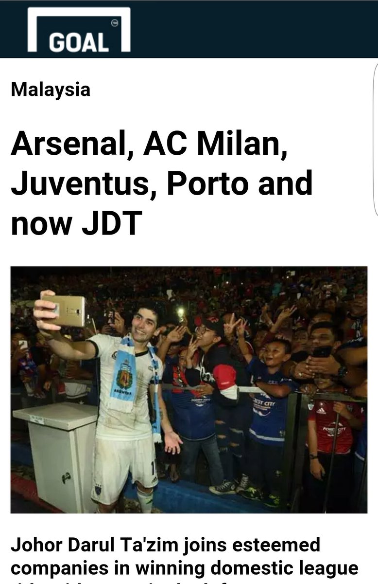 BoysOfStraits's tweet photo. Sebaris Nama2 Besar Club Bola Sepak Dunia...
mereka cakap lah bukan kami cakap...
#JDT
#WeAreAllBoysOfStraits
#Unbeatable https://t.co/GxSngMutOF