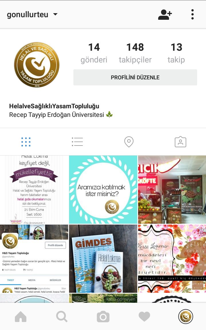 İnstagram hesabımıza da buyrun 😊 ➡ <a href="/gonullurteu/">H&S Yaşam Topluluğu</a>