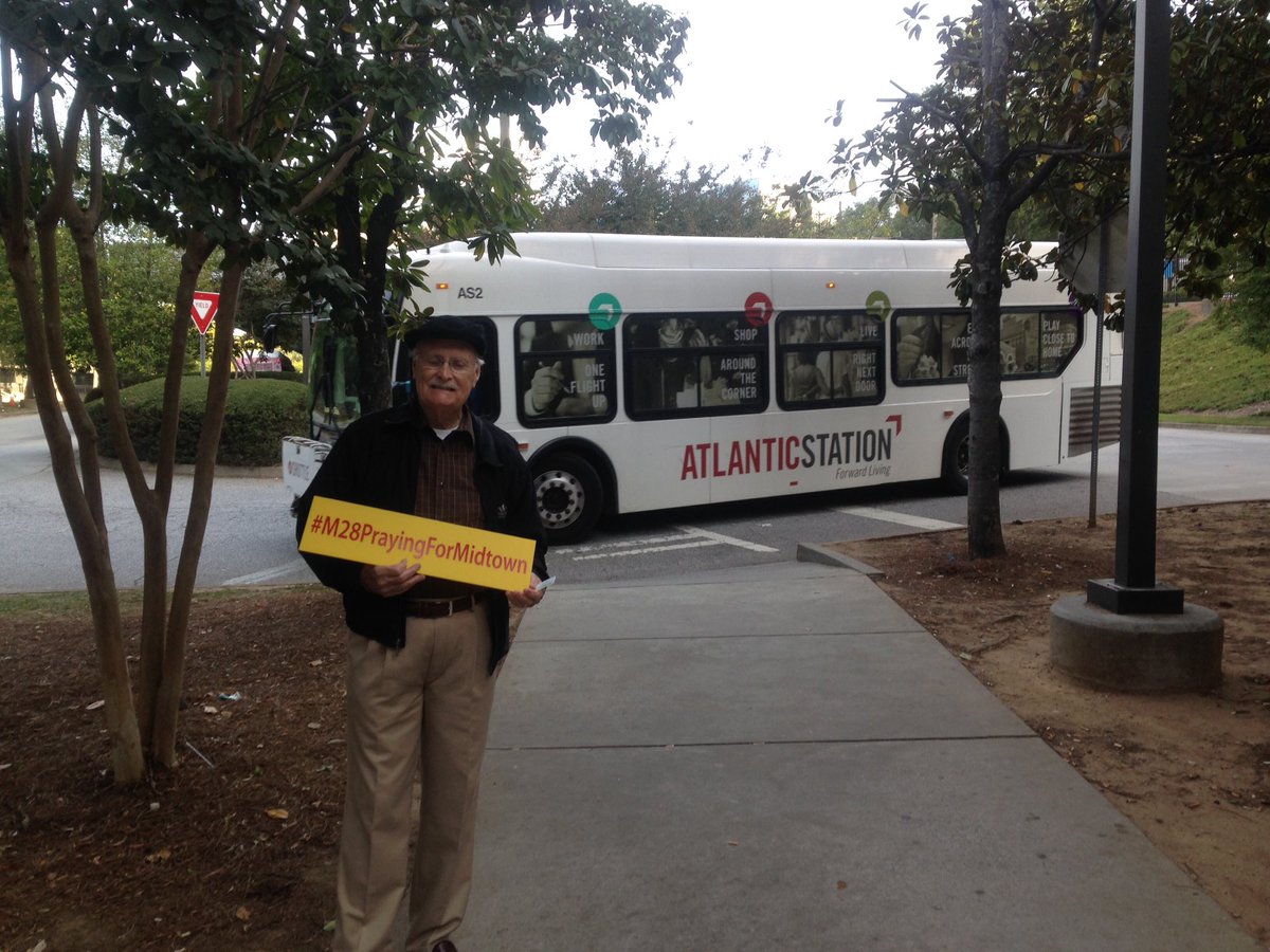 M28Church's tweet photo. Back at Marta praying for the people of midtown on Monday morning, starting the week off right #m28prayingformidtown https://t.co/pNiZHBUOGv