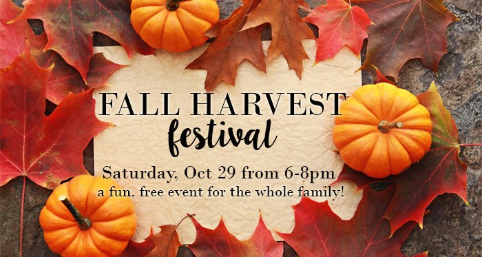 StMichaelLuther's tweet photo. Join us for our 9th Annual Fall Harvest Festival, 10/29 from 6-8pm
A fun, free event for the whole family! https://t.co/T61qCZa6oN https://t.co/kdX9tC1V9I