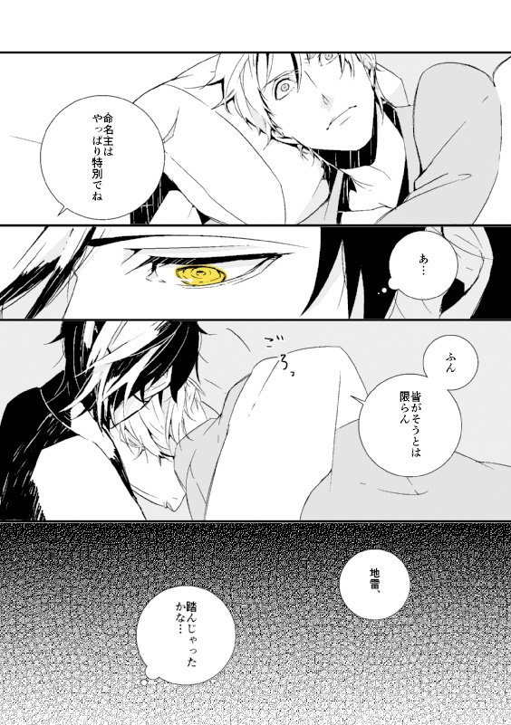様々な捏造を含んだ我が家の光忠右目妄想(※燭へし風味) 