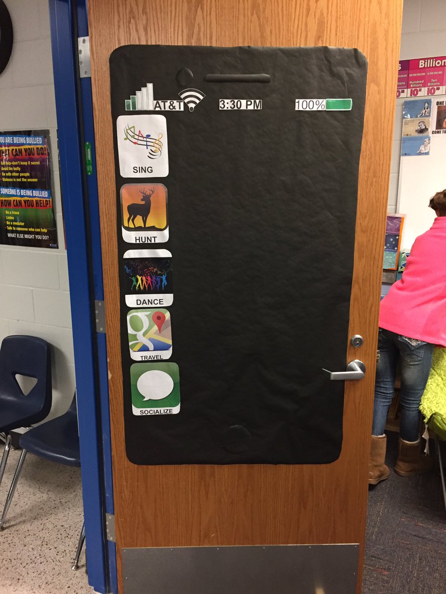 BFMath6's tweet photo. Red Ribbon Week door decorating is underway! #mynest #bfmslearns #staydrugfree #redribbonweekfun #proudteacher https://t.co/2z9DRhlPIL