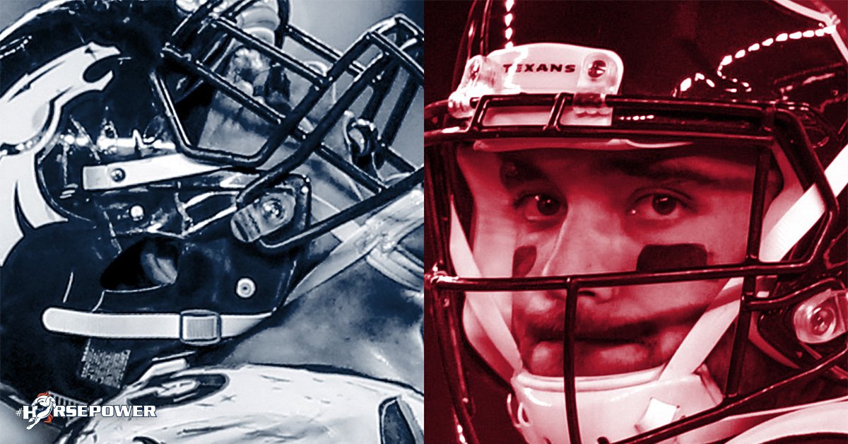 Broncos's tweet photo. .@Derek_Wolfe95 vs. @bosweiler17: ☝️ of 🖐 key matchups in #HOUvsDEN

📸's » https://t.co/r9lJFAqlYE https://t.co/V5vmyVzglQ