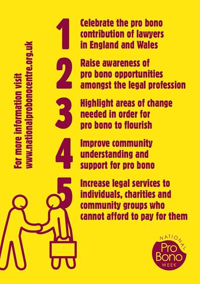 National Pro Bono week is here! 5 reasons to celebrate Pro Bono work this week. #NPBW2016 #WeDoProBono