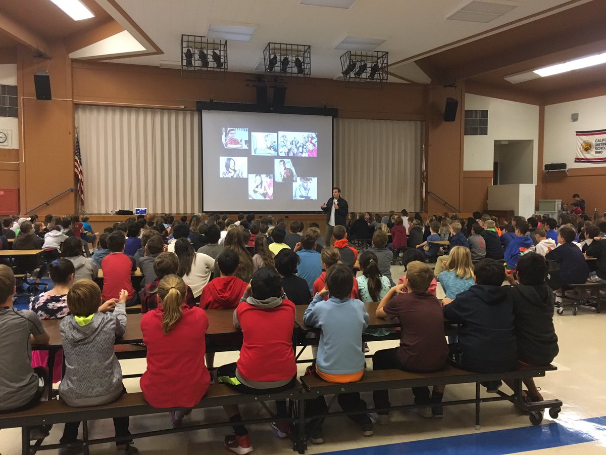 Red Ribbon Week rally. Making good choices with Sean Donohue. <a href="/LCMS_Panthers/">Los Cerros Panthers</a>