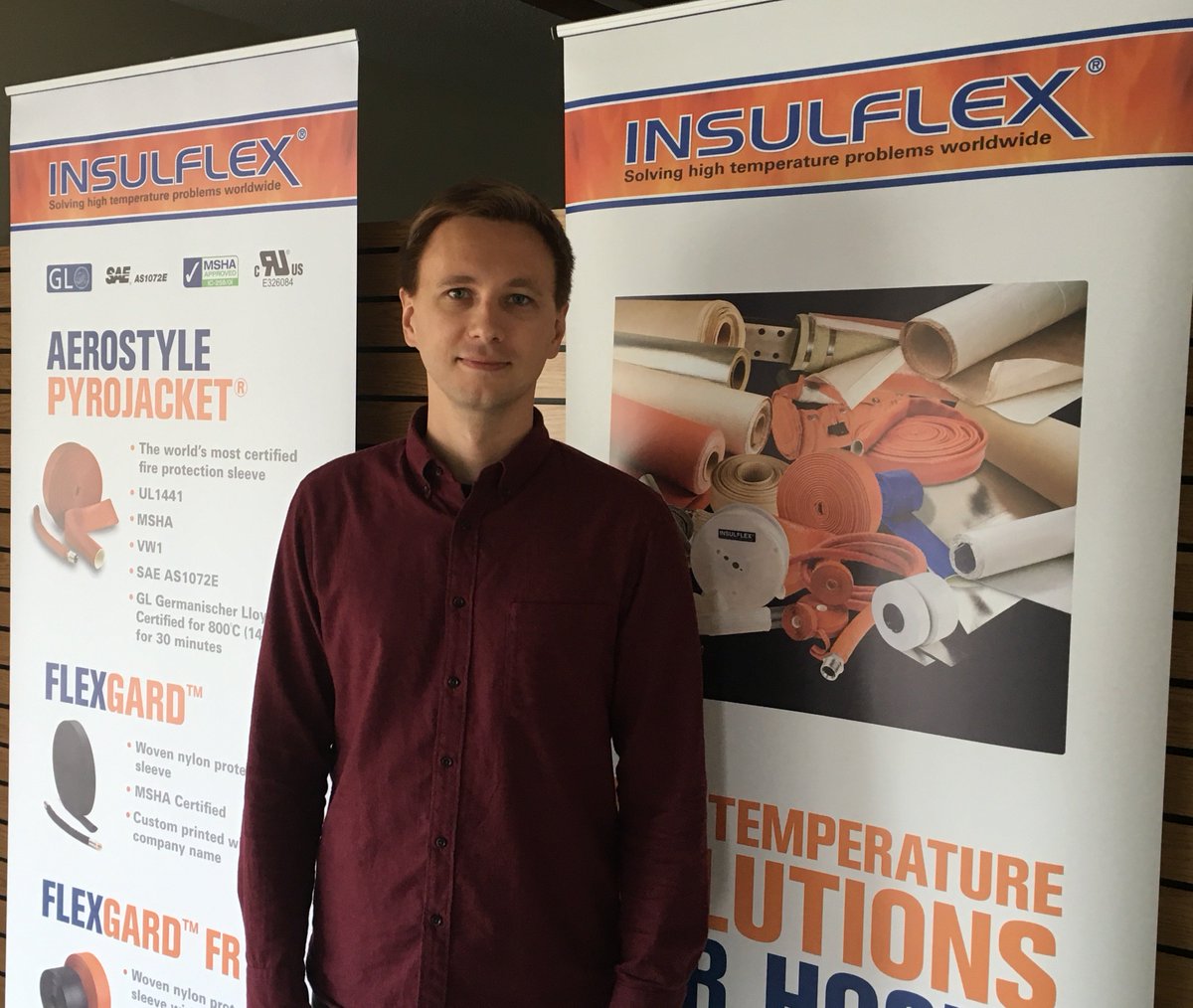 We are pleased to have had our European Sales Rep Igor join us for a month of product training. Contact Igor at IGolyzhbin@adlinsulflex.com