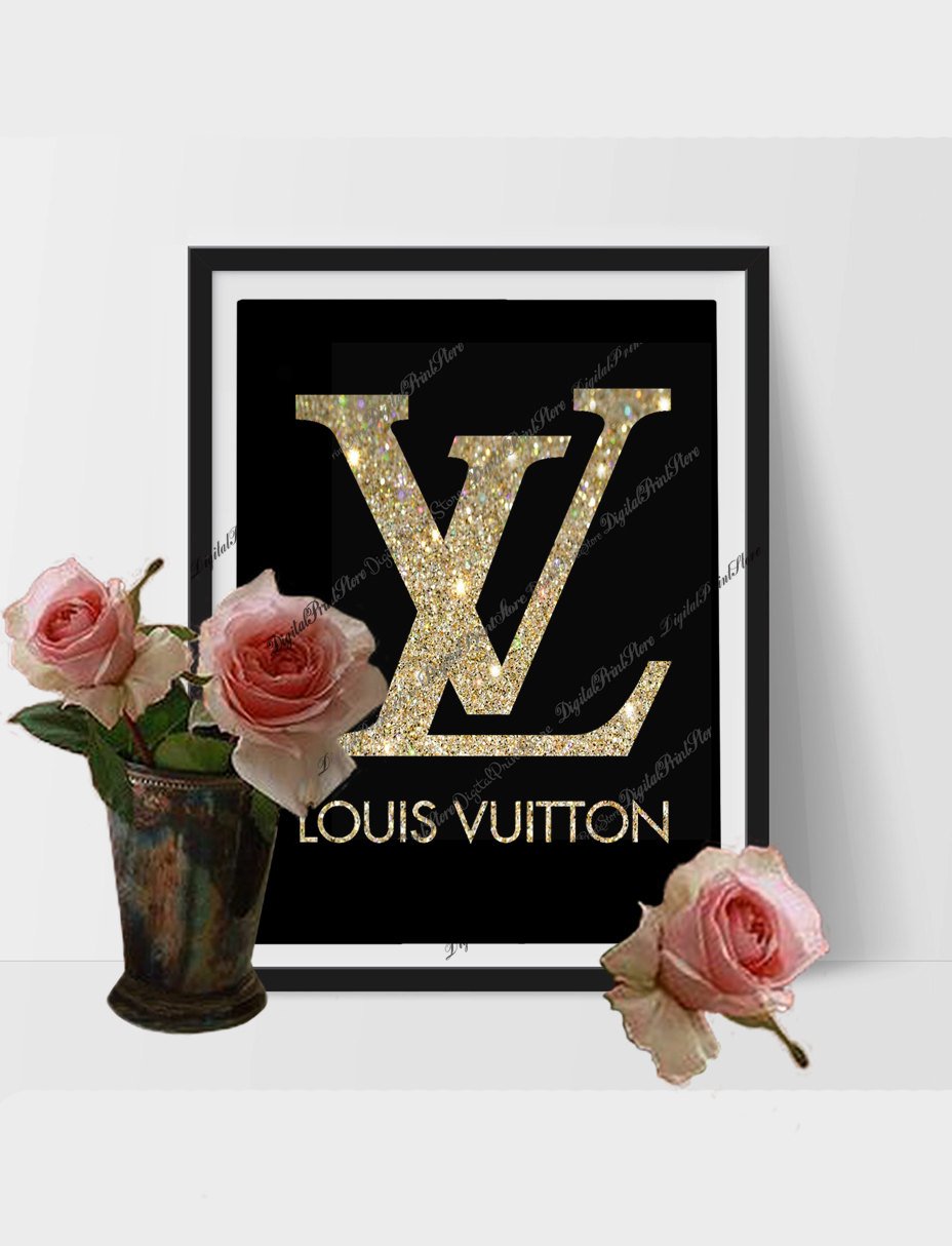 Aisha on X: Vuitton Logo 16x20, Louis Vuitton Print, Girly Print,  Fashion Q…  #custom #LouisVuittonWall   / X
