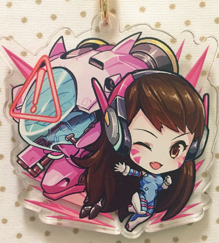 調子にのって作ってしまったよね… オーバーウォッチのアクリル