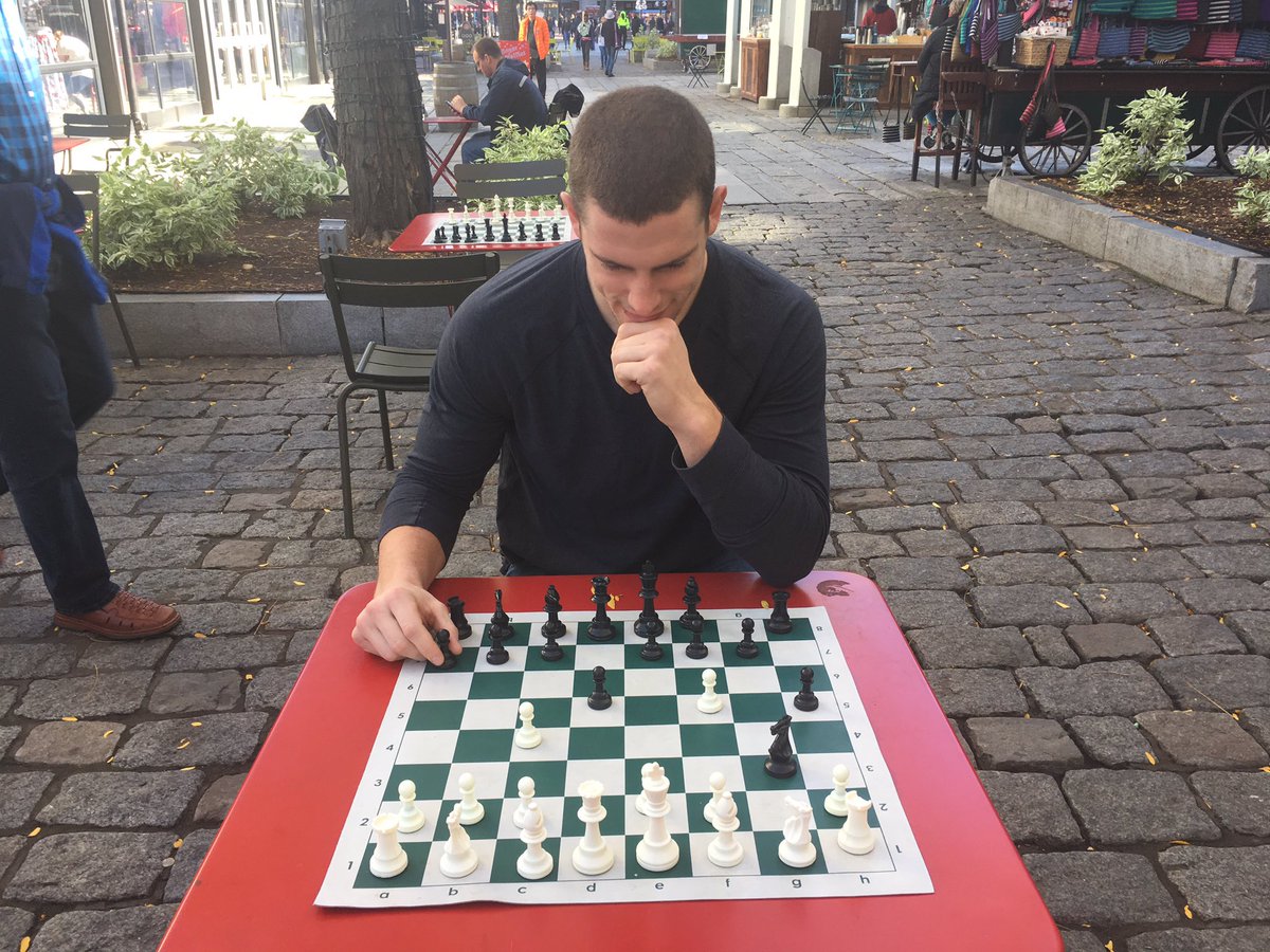 🤔 @CharlieCoyle_3 is beating us at chess.   We think. We're not really sure how to play ¯\_(ツ)_/¯ https://t.co/jD8iIKsBDh