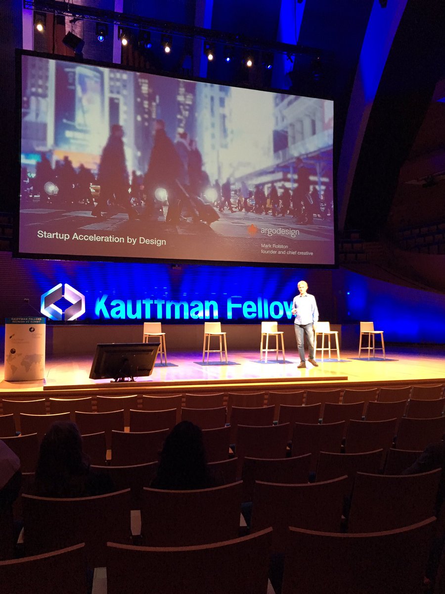 MarkRolston @argodesigned at KauffmanFellows <a href="/KauffmanFellows/">Kauffman Fellows</a> #kauffmanfellows talking about argodesigns value in VC ecosystem