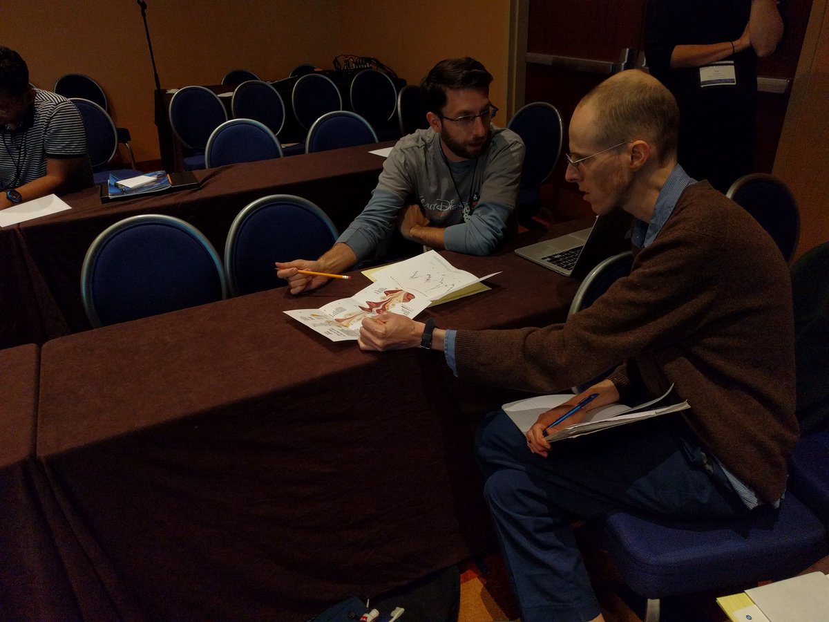 QualEval's tweet photo. Practicing interviewing with and without prompts: "What is InfoVis and do you find InfoVis interesting?" #QualEval #ieeevis https://t.co/TYwDbaLuLr