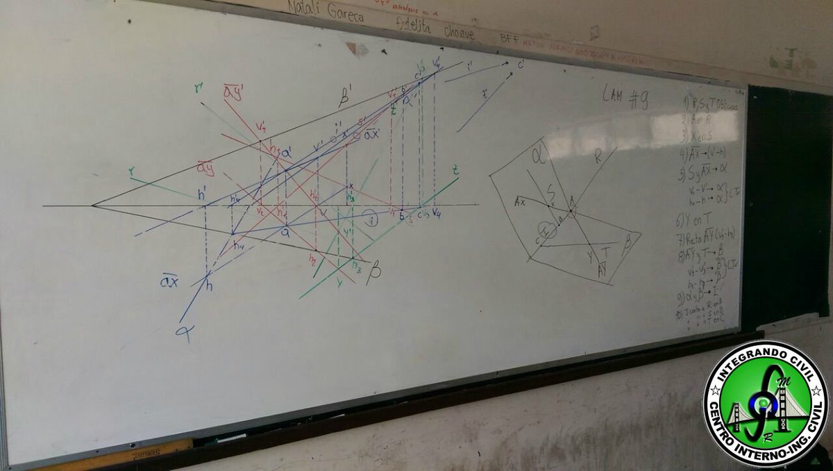 CI_IngCivil's tweet photo. Ayudantia de la materia Geometría Descriptiva #MAT104 impartida por el auxiliar Adhemar Torrico https://t.co/Cfccd8Dxz2