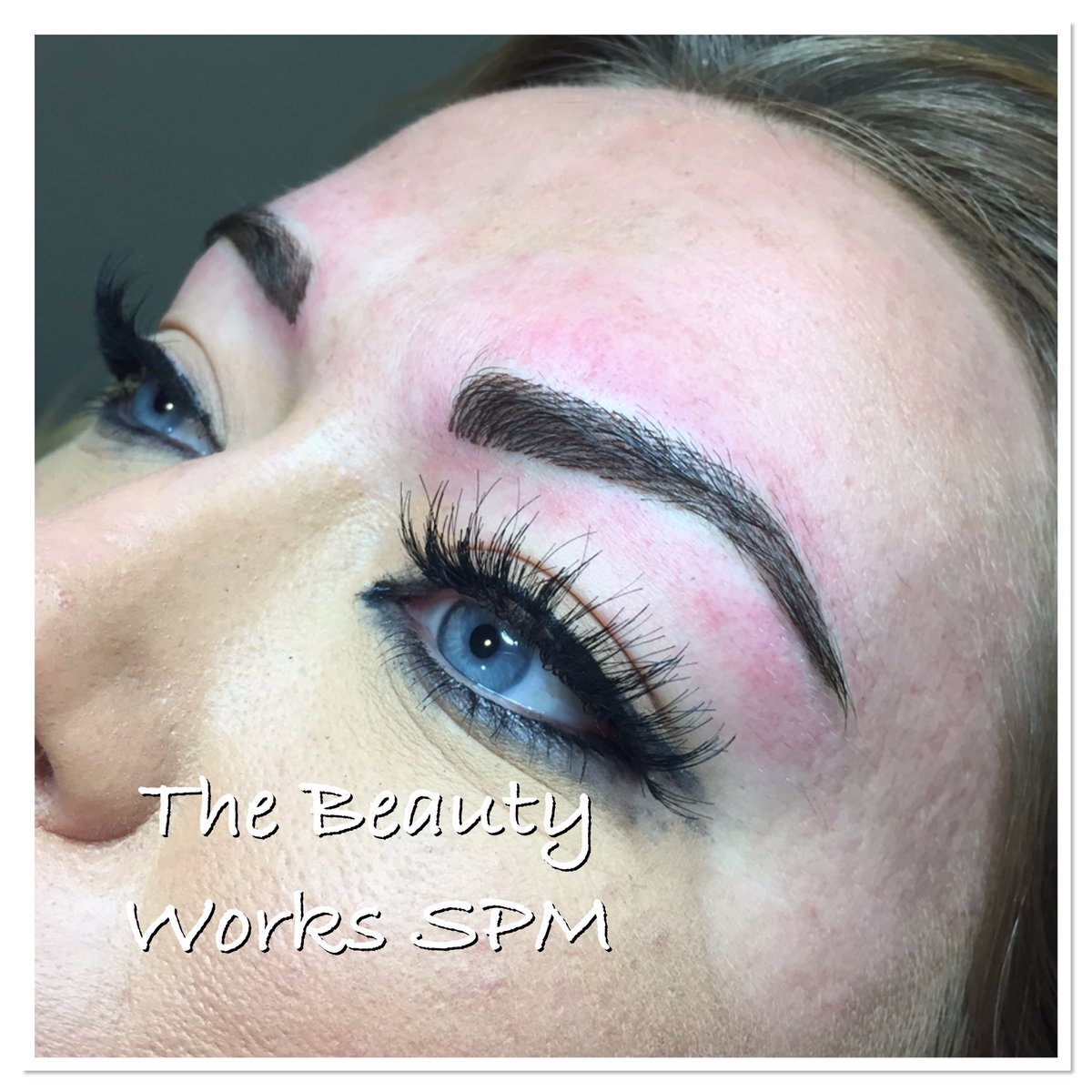 TheBeautyWorks2's tweet photo. We had a visit from the very beautiful and talented @fayehorneuk today for her brows. #semipermanentmakeup #xfactor #browenvy https://t.co/CxnAoBsift