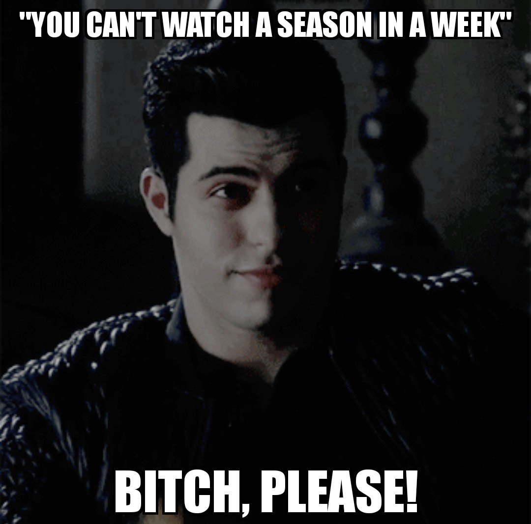 mochiwangj's tweet photo. @ShadowhuntersTV You underestimate my power. @DavidLCastro_ #shadowmeme https://t.co/kkp06gl8An