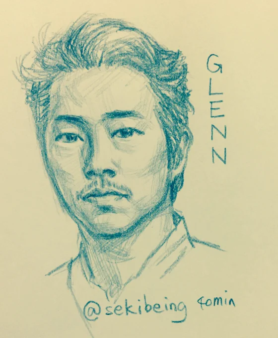 so sad for his leaving#WalkingDead #GlennRhee 