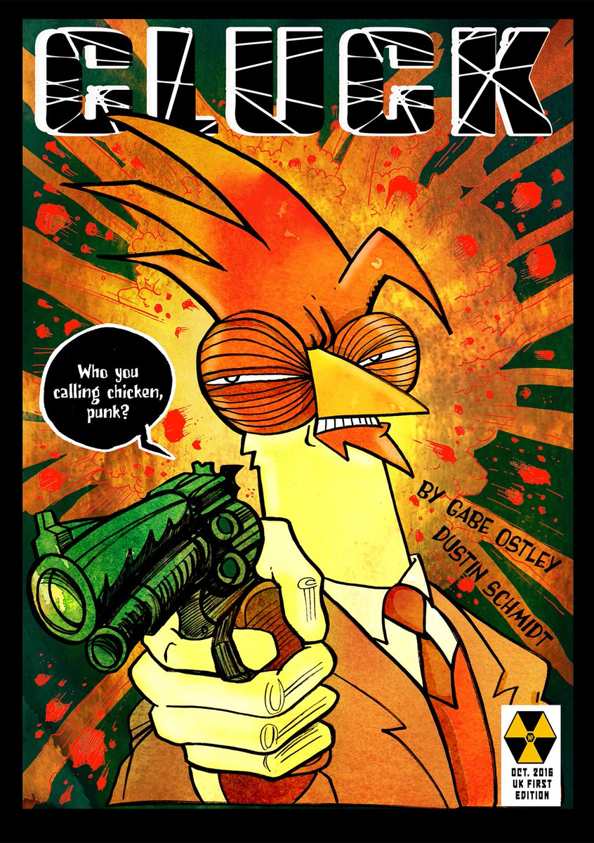WPComics's tweet image. Cluck is one of our great new mini comics available to buy now wpcomicsltd.com/mini-comics #comics #chicken #comedy #funky