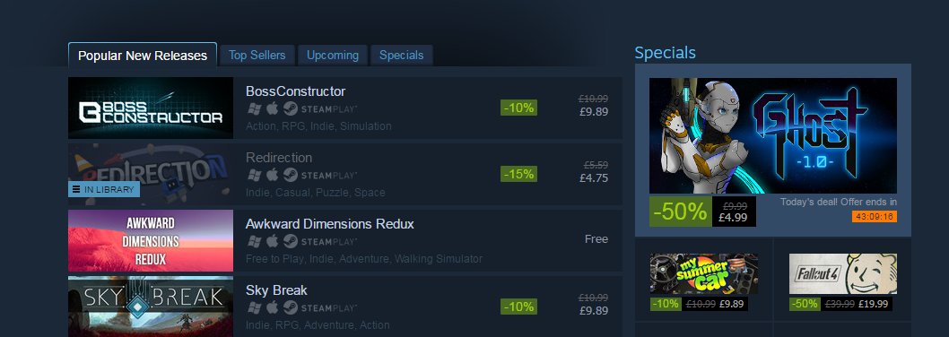 DanTwoHundred's tweet image. Redirection is #2 on Steam's Popular New Releases!
You know what to do! store.steampowered.com/app/305760