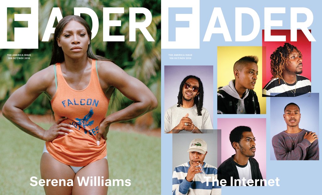thefader's tweet photo. .@serenawilliams and @intanetz cover #FADERAMERICA. Read the whole issue. https://t.co/bpk34KvVMu https://t.co/cFJJA3V38h