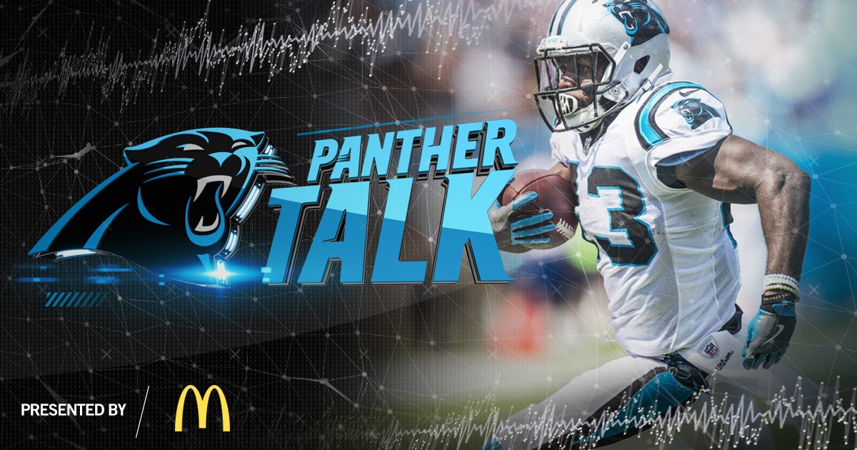 RB @FozzyWhitt will join us for #PantherTalk tonight!   Watch LIVE » panth.rs/k9UDTP https://t.co/C1x8nUm1IQ