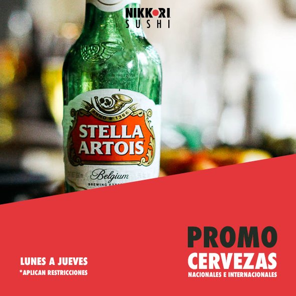 ¡Tenemos el mejor pretexto para iniciar la semana con los amigos!
#nikkori #japppyday

*Promoción válida de lunes a jueves*
