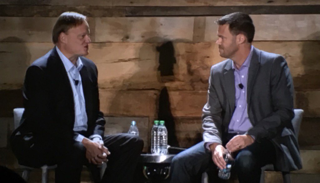 It's the official passing of the baton between two great leaders <a href="/jim_mcginnis/">Jim McGinnis</a> &amp; <a href="/Rich_Preece/">Rich Preece</a> at #QBConnect