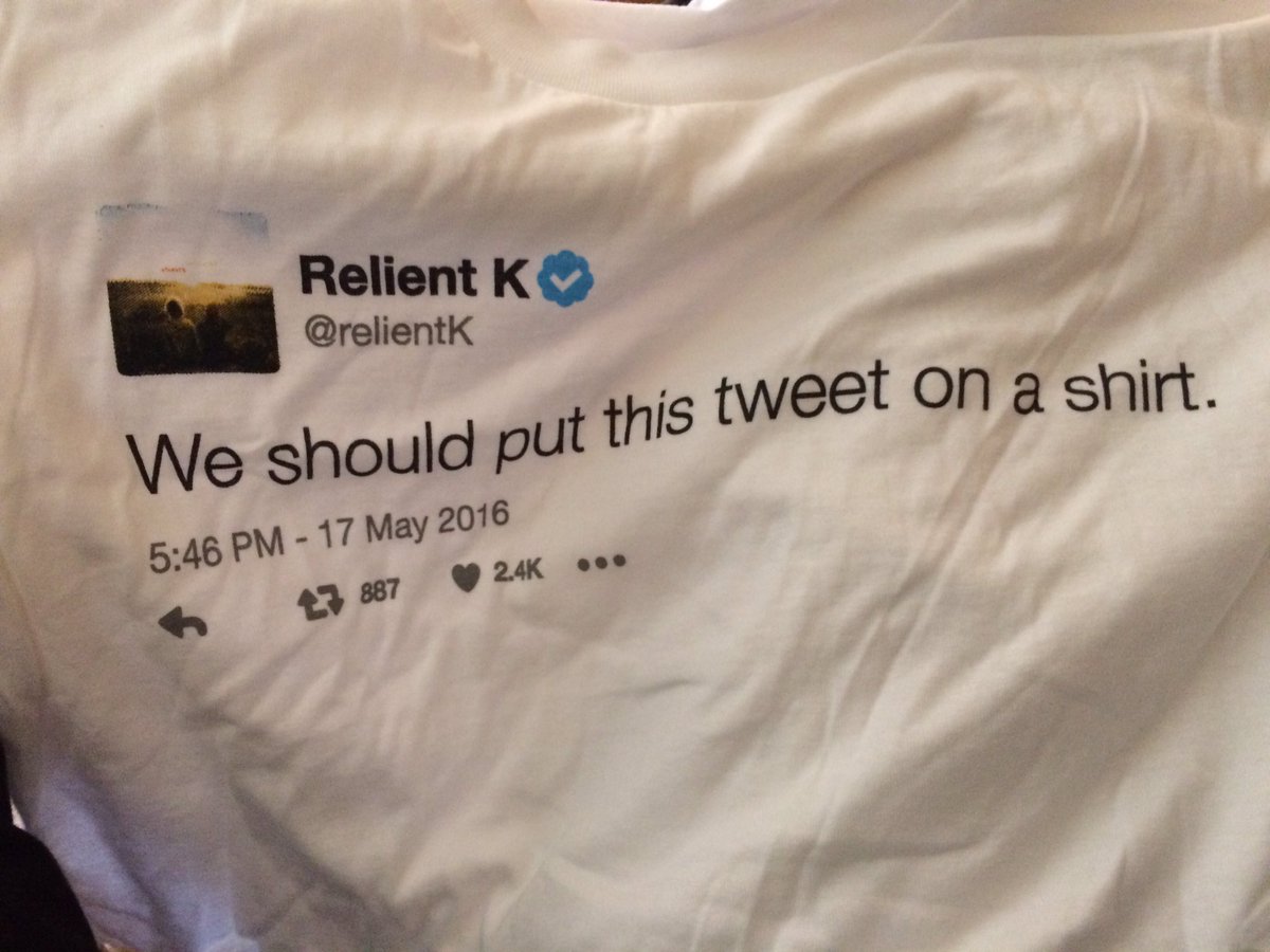 probsnotwinter's tweet photo. I should put this shirt on a tweet.
@relientK https://t.co/1rGaGBz4jx