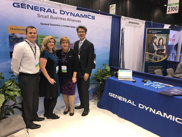 GDIT's tweet photo. We are that the #NMSDConference today. Stop by booth 386 to learn more about #GDIT. https://t.co/hI2FltKPIt