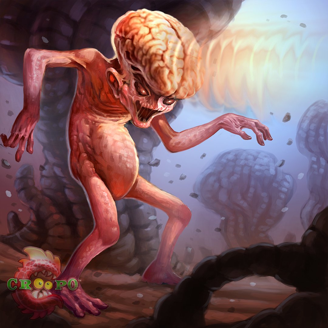 croopotcg's tweet photo. Sioner - from Croopo: The Trading Card Game  #cardart #games #tcg #scifi #alien https://t.co/FqRpvVtME1 https://t.co/z7fy2grjNU
