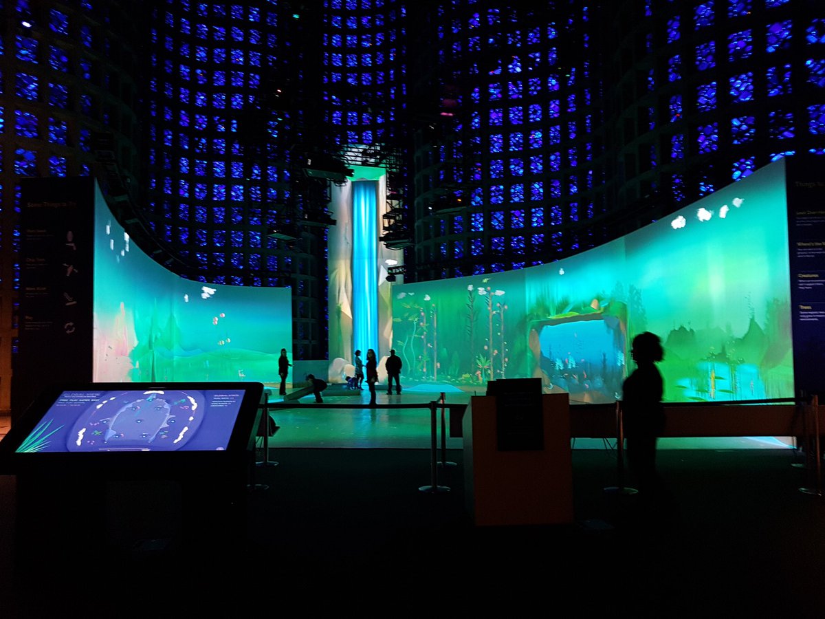 indepthio's tweet photo. Checking out connected worlds at @nysci. Amazing! What will we create @Mahuki_TePapa? #musetch #mahukiUSA2016 https://t.co/zOtLkKJ48Z
