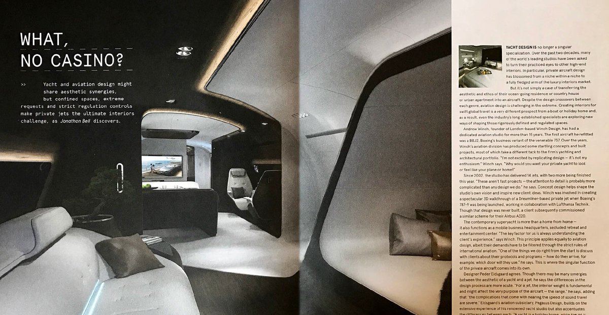 WinchDesign_WD's tweet photo. Our @LONDON_MONACO advert, #WD advert and #WDAviation all in the latest issue of @ShowboatsMag https://t.co/qUihzWrWTk # https://t.co/0CJ337Ubp2
