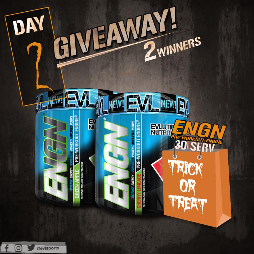 EVLsports's tweet photo. 🎃 Day 2! 

1) RT &amp; Like this photo
2) Follow @evlsports

Enter on all of our social media accounts to increase your chances of winning! https://t.co/yBLSO8fNrm