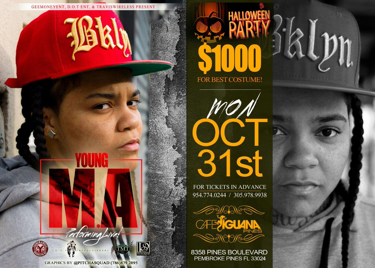 YoungMAMusic's tweet photo. Yo Pembroke Pines, FL, I wanna see you October 31!! #OOOUUU #redlyfe https://t.co/03kdQ6gP6C