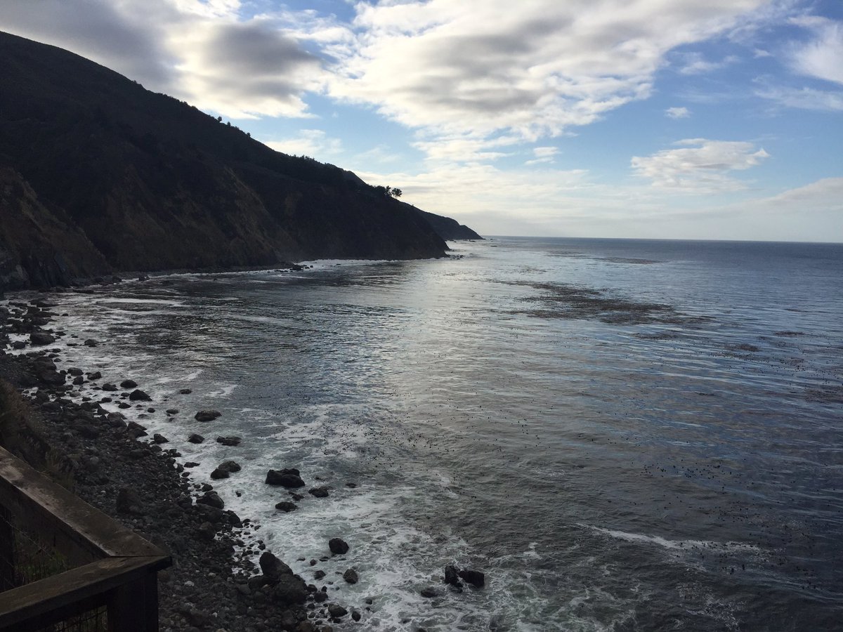 SpomoLTD's tweet photo. Morning in Big Sur CA. Another day of #vanlife https://t.co/nmwFkaLFnD