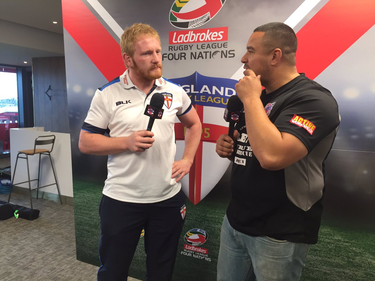 Great day at the #4Nations launch at Anfield speaking to players from all four teams. Promises to be a fantastic competition!