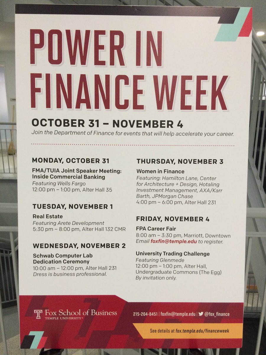 fox_finance's tweet photo. We're one week away from #FinanceWeek! Visit here for more info: https://t.co/QIJSJf4Jma. https://t.co/RXbBiOXuuv