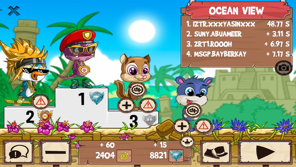 XxXY4SiNXxX's tweet image. Get on my level, son! #funrun2 #ABUAmeer #Roooh #Bayberkay