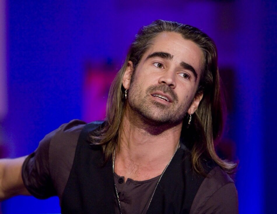 𝔦𝔩𝔞𝔯𝔦𝔞 On Twitter Kink Colin Farrell Long Hair