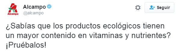 ¿Sabías que los productos ecológicos tienen un mayor contenido en vitaminas y nutrientes? ¡Pruébalos!