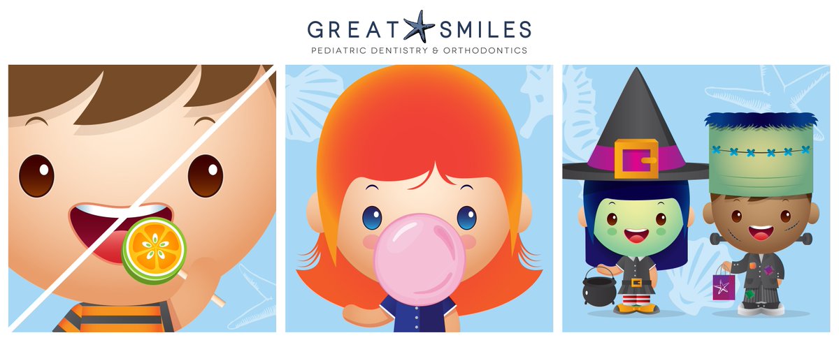GreatSmilesPDO's tweet photo. On the blog, read about the 3 #Halloween candy tips to help your kiddos enjoy the holiday without the cavities. https://t.co/gAy9xZUl7u https://t.co/3gLNBiwja7