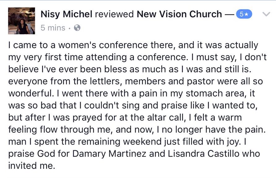 IAmNewVision's tweet photo. Testimonies have been pouring after our Women's conference #Revive2016 -Praise God! #WontHeDoIt https://t.co/uEEIzQjBjs