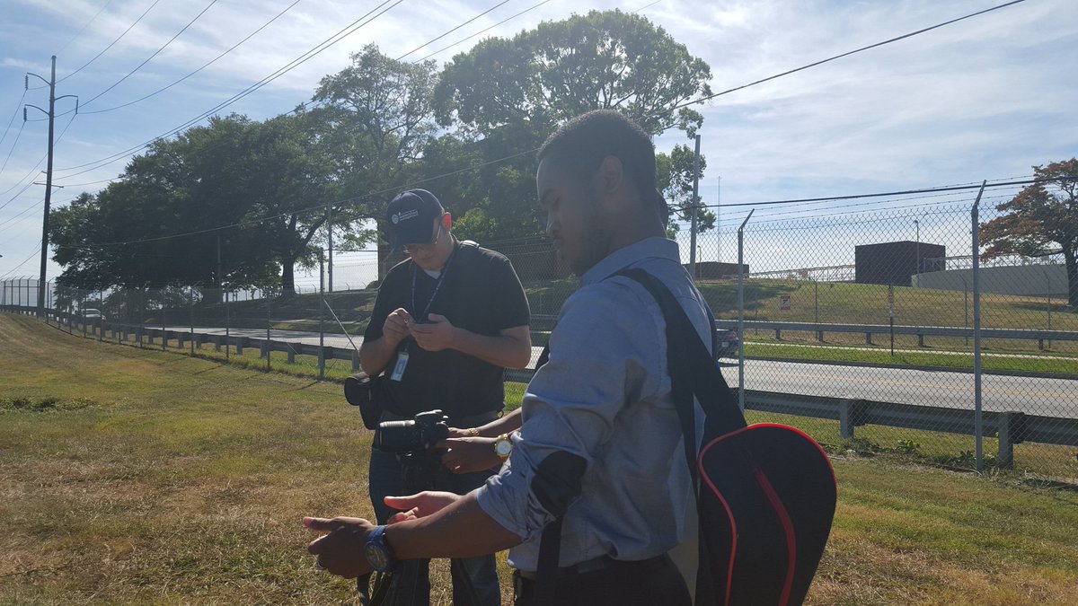 ATLWatershed's tweet photo. A behind the scenes look at our Multimedia Team filming at Hemphill #1 Embankment Repair Project. #DWMProjects https://t.co/q2FyxUUmnQ