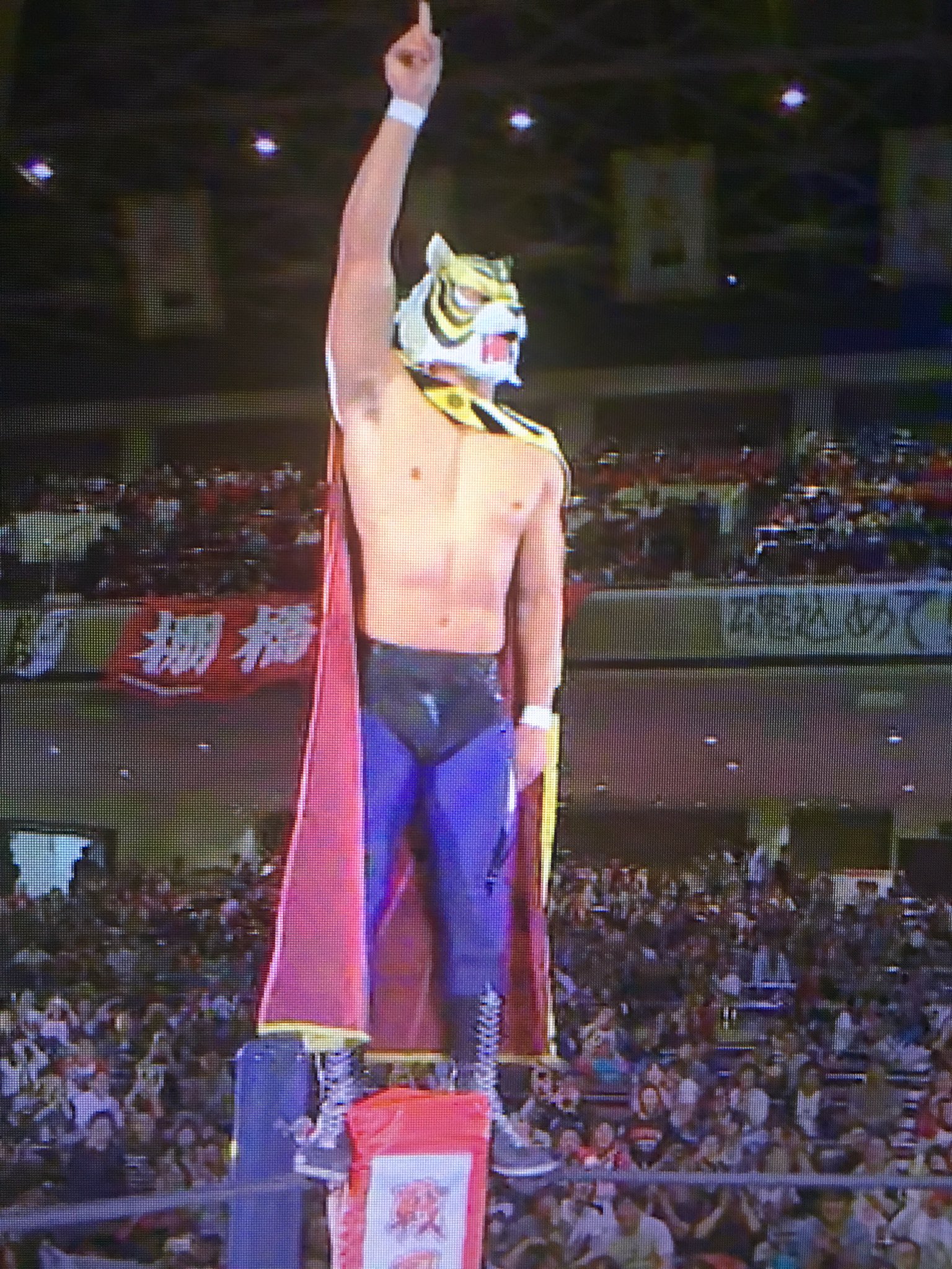 村崎竜聖 タイガーマスクw 正体 は飯伏幸太と断言しました ビッグイベントのみの参戦で1 4東京ドーム大会は決定 アニメ通りgwmのストーリーのままいくとは思えず 初代のようにd キッドや小林邦昭のようなライバルがいない タイガー ザ ダークを現実