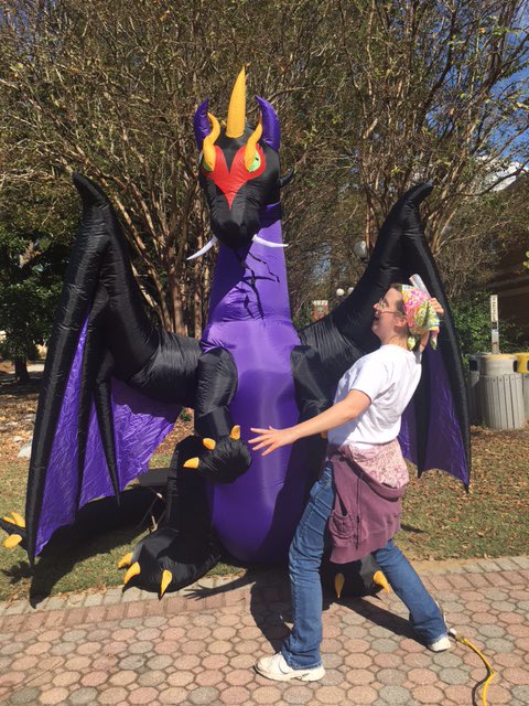 gasotheatre's tweet image. When monsters invade campus #GSUProblems #SheKillsMonstersGSU @GSUProblems