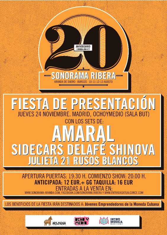 RutaVinoRibera's tweet photo. Novedades de @sonoramaribera 2017 en la FIESTA de presentación del próximo 24-nov en Madrid. ¡Consigue tu entrada! https://t.co/rTRK6cCycY