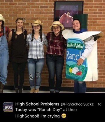 RobertCFIetcher's tweet photo. If you're a student following @HighSchoolSuckz is a MUST! 
Their tweets have me dying all day in class 😂👌🏼 https://t.co/mwOii8Mku7