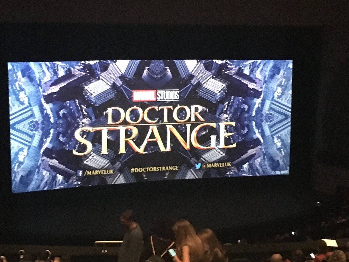 davidmonteith's tweet image. Time for the Dr of Strangeness #notsubtle #doctorstrange