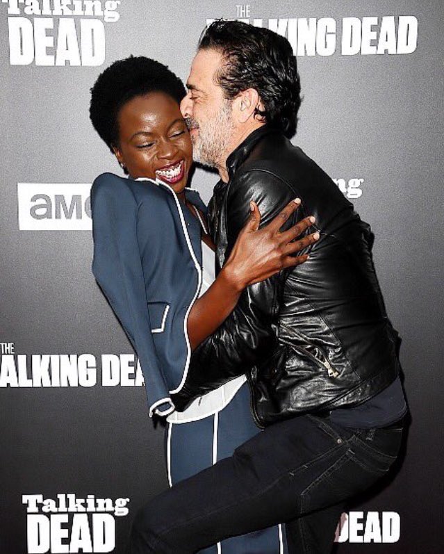 Well that's it. This is where that prick draws the line... No one messes with my girl! #TheWalkingDead #Negan