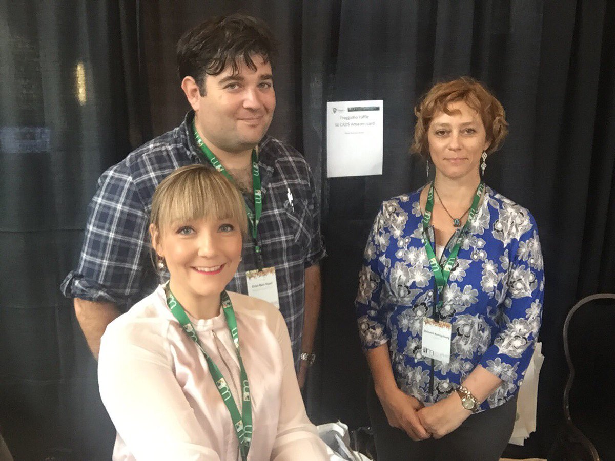 AshleyFroggaBio's tweet photo. Team FroggaBio-Biological Industries! Come learn about our AWESOME Stem Cell Media&amp;meet this cool team! #TMM2016 #StemCell #FroggaBio #BI https://t.co/iQQEqF0d58