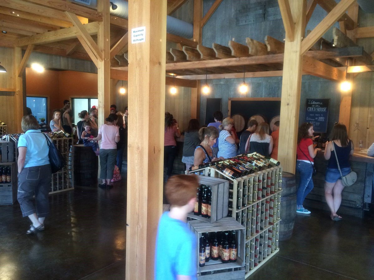 We don't know about anyone else, but we're ready for apple beverages at this cider house raised by <a href="/SilverFoxTimber/">Silver Fox </a>! ow.ly/M0gj305u5kS