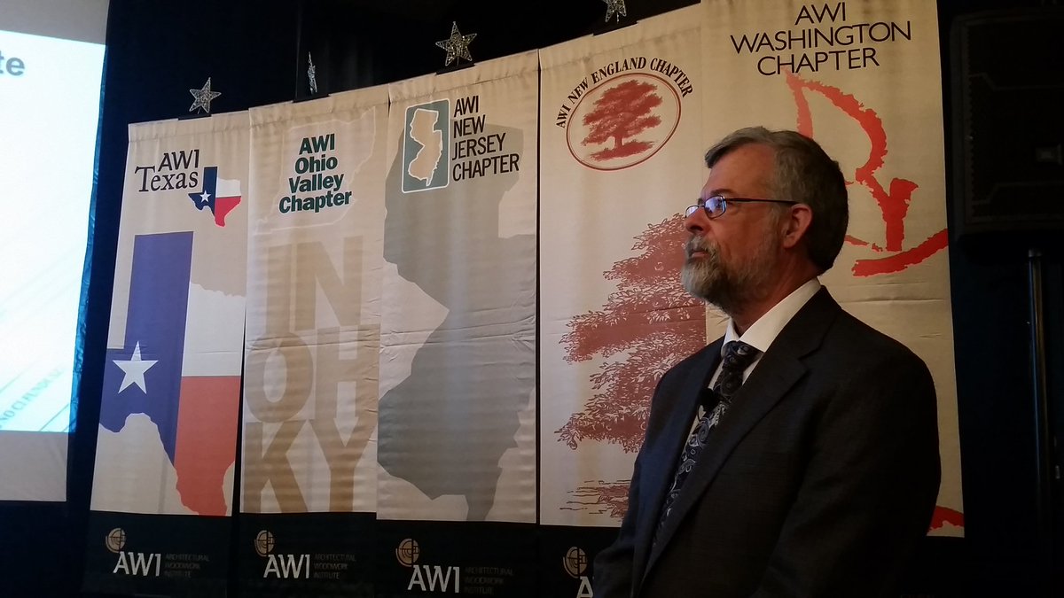 AWInational's tweet photo. "Most things that look like end-of-the-world senarios, aren't." Alan Beaulieu of @ITROutlook #TheNewBasics #AWI2016 https://t.co/OLNe3suhk1